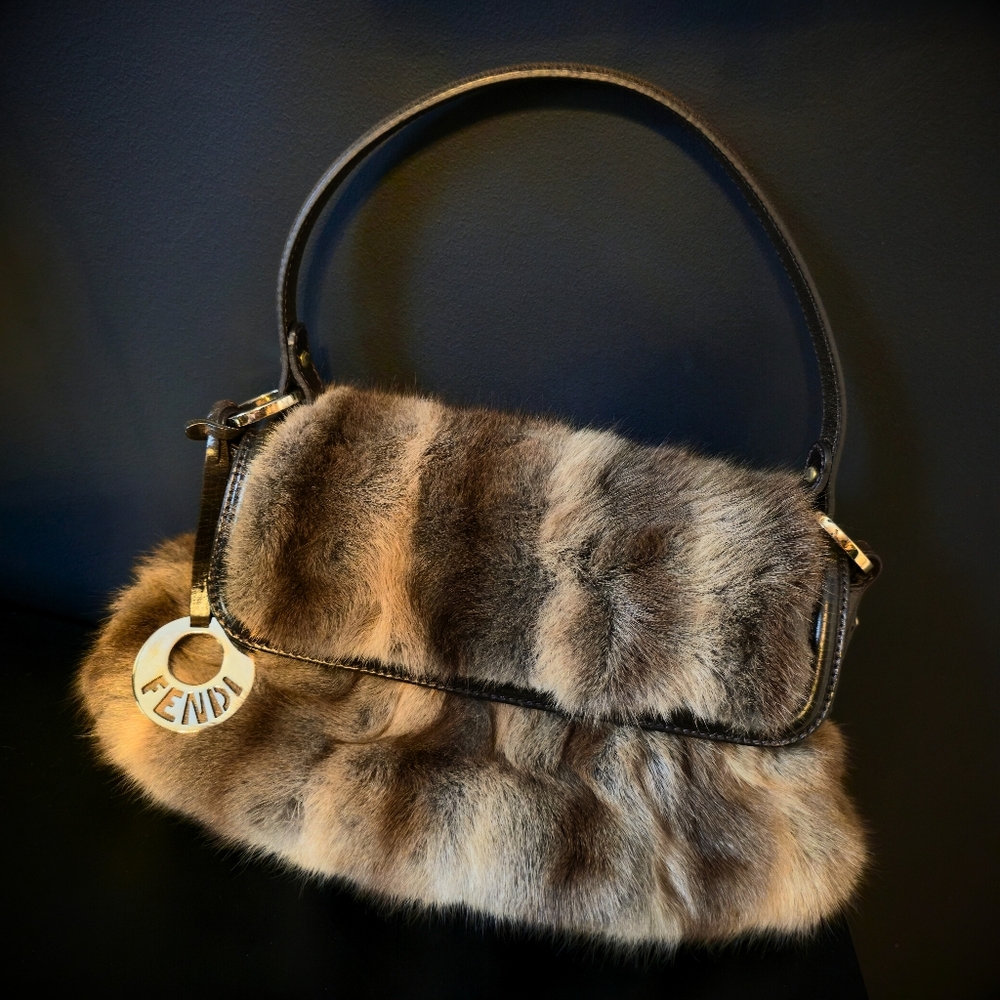 Fendi Chef Bag Fur Vintage